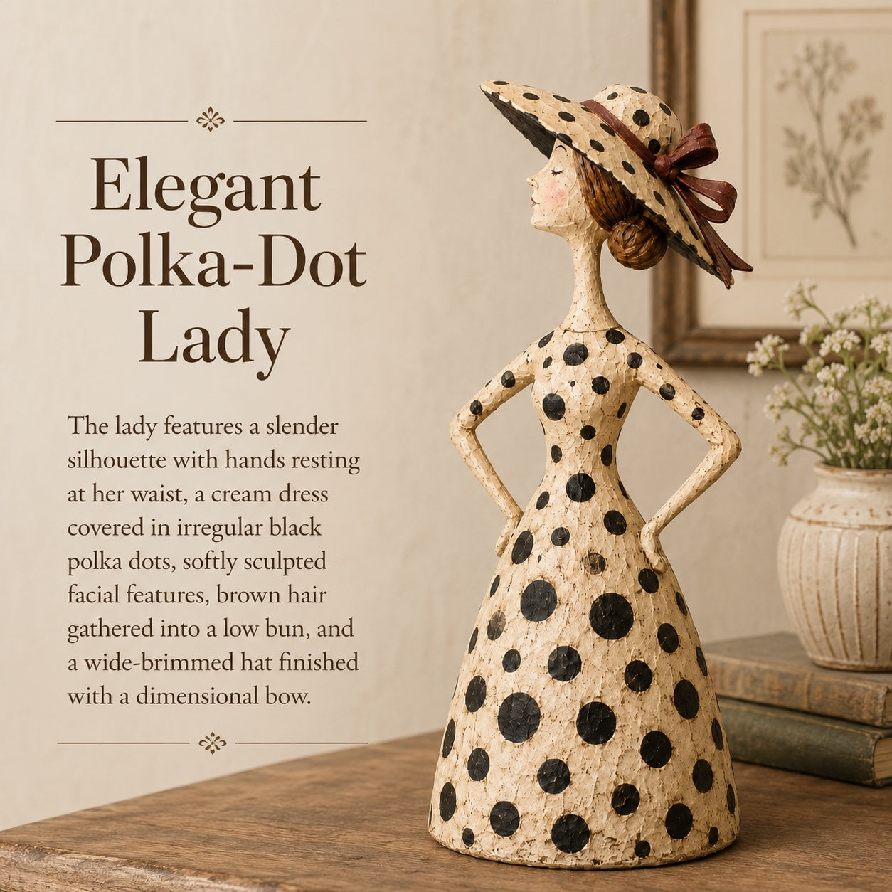 ✨Vintage  Cat & Lady Sculptures lifestyle image 3