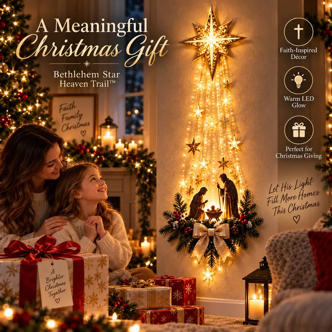 Meaningful Bethlehem Star Christmas gift